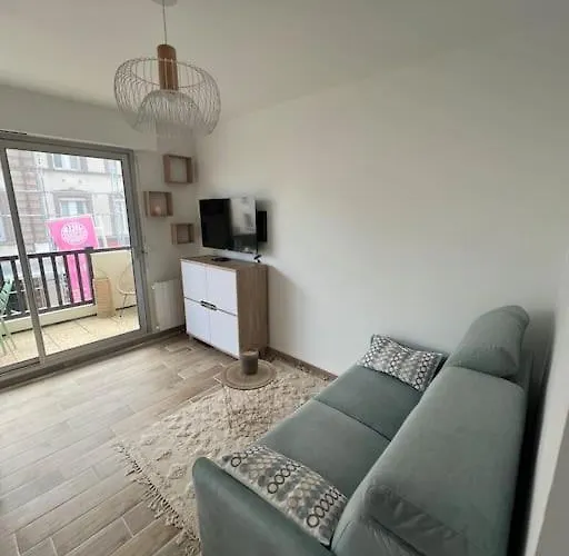 Hyper Centre De Avec Balcon Lägenhet Cabourg